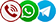 phone+whatsapp+telegram